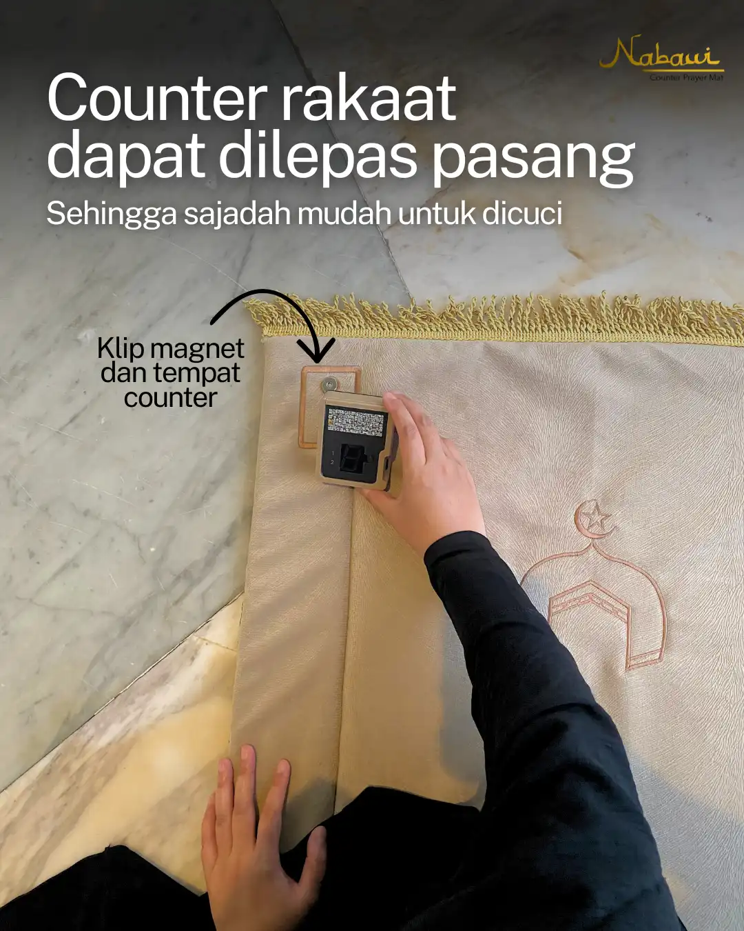 Sajadah Digital Busa 1 cm
